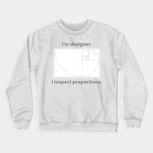 Golden cut - designer t-shirt Crewneck Sweatshirt